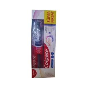 Colgate Total Beyazlık 50ml+ 360* Charcoal Diş Fırçası Set