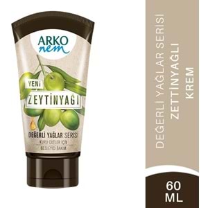 Arko Nem Zeytinyağlı 60Ml Tüp Krem