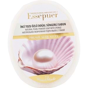 Essepuer İnci Tozu Süngerli Sabun 135 gr