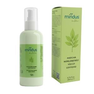 Mindus Matcha Nemlendirici Vücut Losyonu 200 mL