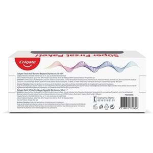 Colgate Total Aktif Koruma 50 mL + Optic White Diş Macunu 50 mL 2li Set