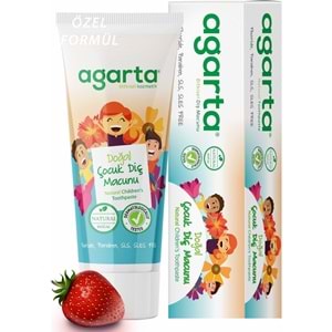 Agarta Bitkisel Diş Macunu Çocuk Çilek Aromalı 75Ml