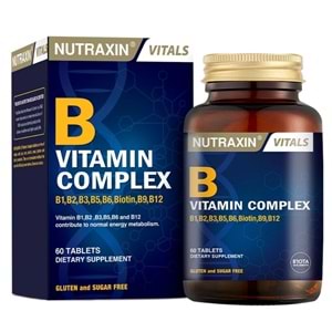 Nutraxin B Vitamin Complex 60 Kapsül
