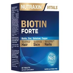 Nutraxin Biotin Forte 60 Tablet Takviye Edici Gıda