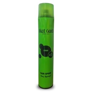 Akat Gardi Saç Spreyi Strong Hold No:1 400Ml Yeşil