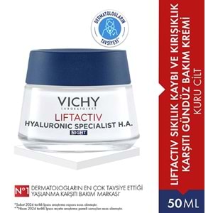 Vichy Liftactiv Hyaluronic Specialist H.A. Night Krem 50ml