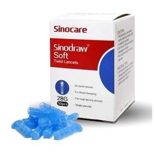 Sinocare Sinodraw Soft Lanset 50li
