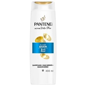 Pantene Klasik Bakım Şampuanı 3ü1 Arada 400Ml