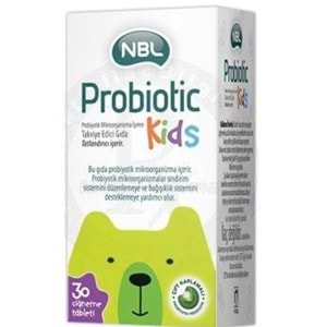 NBL Probiotic Kids Takviye Edici Gıda 30 Tablet
