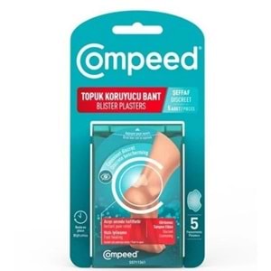 Compeed Topuk Koruyucu Bant Şeffaf 5li