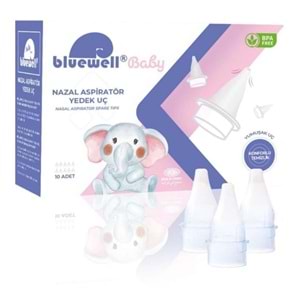 Bluewell Baby Burun Aspiratörü Yedek Uç 10Lu