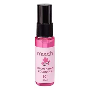 Moosh Japon Kirazı Kolonyası 20 mL / 40lı Fanus
