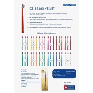 Curaprox CS 12460 Velvet Diş Fırçası Tekli