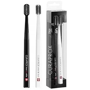 Curaprox Black is White Diş Fırçası 2li