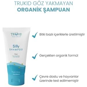 TruKid Silly Göz Yakmayan Organik Şampuan 236,5 mL