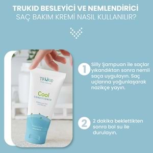 TruKid Cool Besleyici ve Nemlendirici Saç Bakım Kremi 236,5 mL