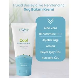 TruKid Cool Besleyici ve Nemlendirici Saç Bakım Kremi 236,5 mL