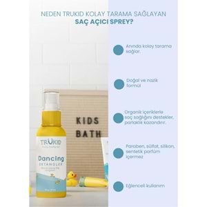 TruKid Dancing Kolay Tarama Sağlayan Saç Açıcı Sprey 207 mL