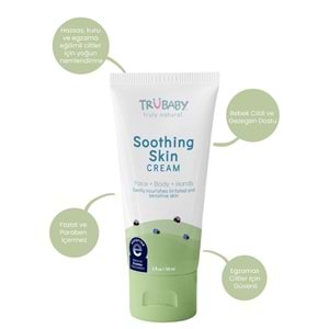 TruBaby Soothing Skin Egzama Karşıtı Yatıştırıcı Krem 58 mL