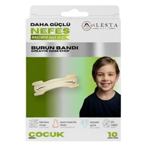 Alesta Burun Bandı Çocuk 10 Adet