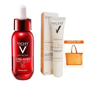 Vichy Liftactiv Collagen Specialist 16 Serum + Capital Soleil 15 ml Çanta Hediyeli
