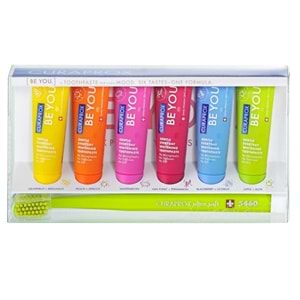 Curaprox Be You 6’lı Diş Macunu 10 mL + 5460 Diş Fırçası
