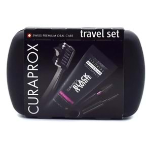 Curaprox Black is White Travel Set