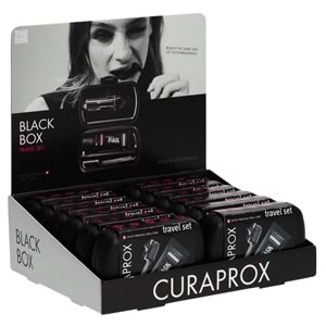 Curaprox Black is White Travel Set