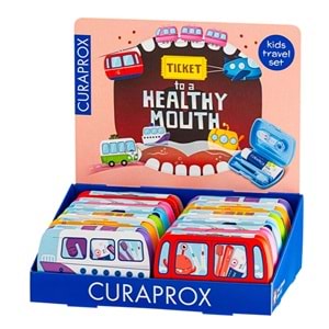 Curaprox Kids Travel Set, Mor
