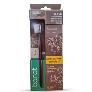 Banat Clove Diş Fırçası ve Macun Set (50ml)