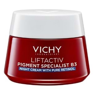 Vichy Liftactiv Specialist B3 Cilt Tonu Eşitleyici Gece Kremi 50Ml