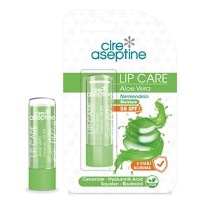 Cire Aseptine Lipstick Aloe Vera SPF50+ Tinted 4,5 gr