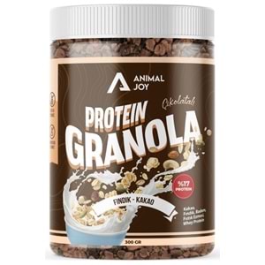 Animal Joy Protein Granola Çikolatalı Fındık-Kakao Aromalı 350gr