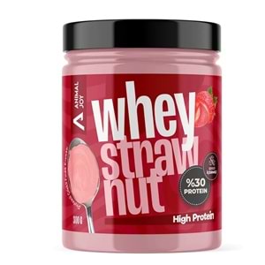 Animal Joy Whey Straw Nut Çilekli Fındık Kreması 300gr