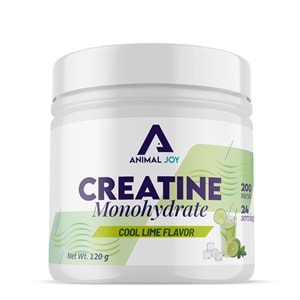 Animal Joy Creatine Monohydrate Cool Lime Aromalı 120gr/24 Servis