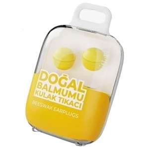 Otifleks Kulak Tıkacı Doğal Balmumu 2Li