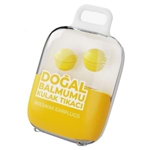 Otifleks Kulak Tıkacı Doğal Balmumu 4Lü