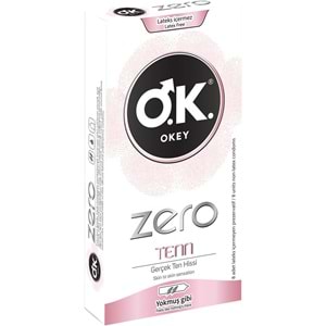 Okey Zero Tenn Prezervatif 10 lu