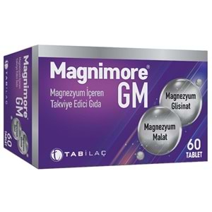 Magnimore GM Magnezyum İçeren 60 Tablet