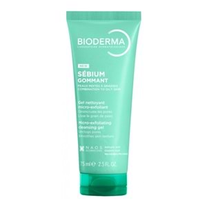 Bioderma Sebium Gommant Micro-Exfoliating Cleansing Gel 75ml