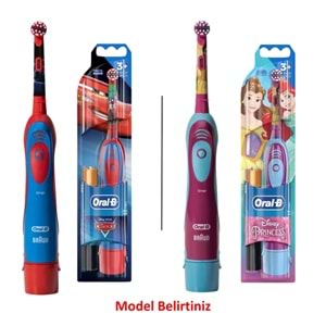 Oral-B Pilli Diş Fırçası, Cars / Princess