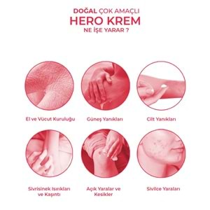 YeşilMarka Hero Cream Onarıcı, Yenileyici ve Nemlendirici Krem 100 mL
