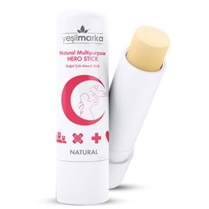 YeşilMarka Hero Lip Stick Doğal Çok Amaçlı Stick 5gr