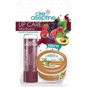 Cire Aseptine Madberry Lip Stick 4,5gr + Avakado El Kremi 30 Ml