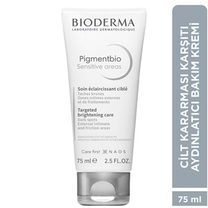 Bioderma Pigmentbio Sensitive Areas Hassas Bölgeler için Kararma Karşıtı Krem 75 mL