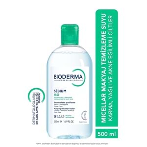 Bioderma Sebium H2O 500Ml Yeşil