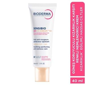 Bioderma Sensibio AR+ CC Cream SPF50+ Kızarıklık Karşıtı Krem 40 mL, Renkli