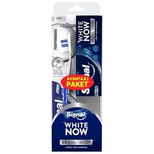 Signal White Now Diş Macunu 50ml + Performance Diş Fırçası Orta