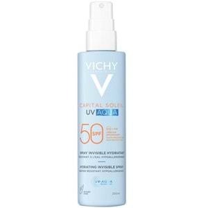 Vichy Capital Soleil UV Aqua Invisible Spray SPF50+ Vücut Güneş Kremi 200Ml