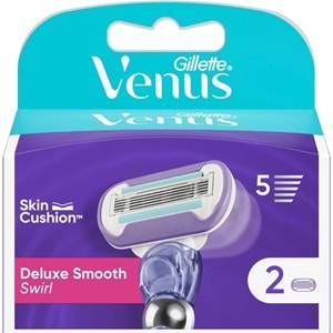 Gillette Venüs Deluxe Smooth 5 Bıçaklı Yedek Başlık 2Li